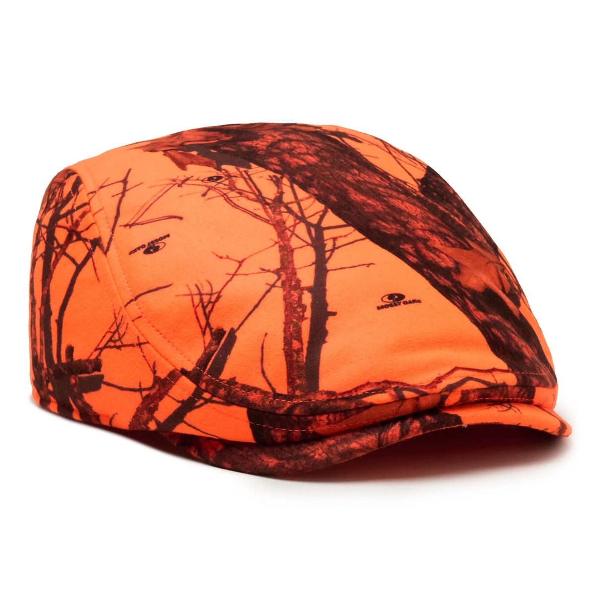 Mossy Oak Single Panel - Blaze — Boston Scally Co. — scally cap