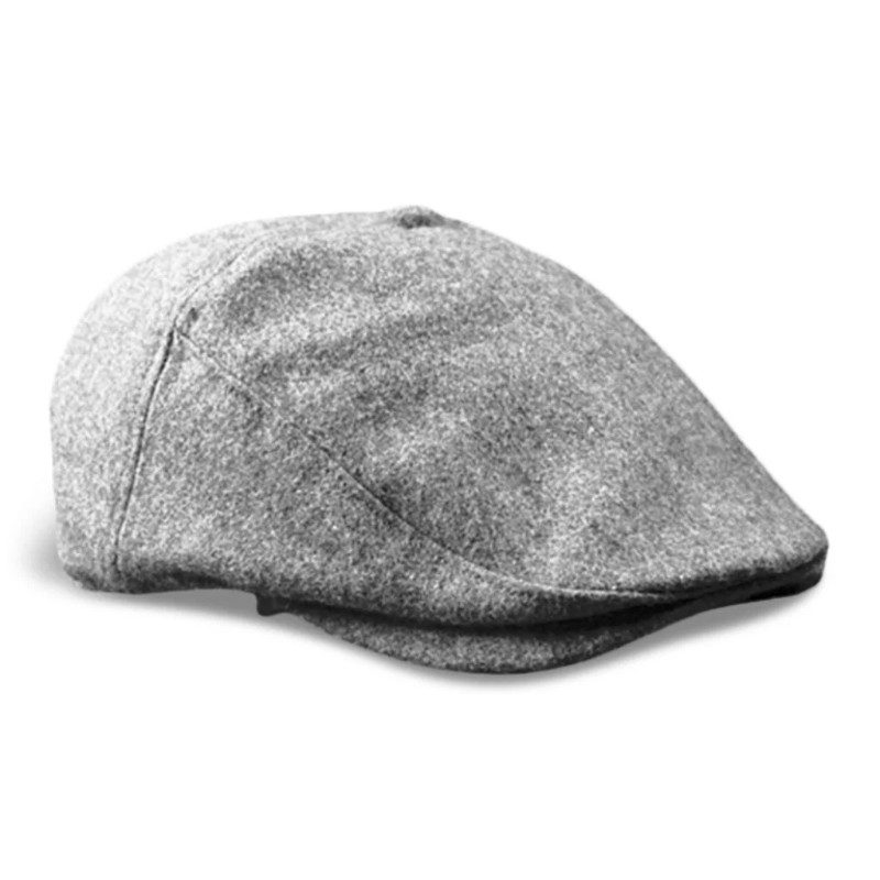 The Solid 5-Panel - Allston Grey scally cap