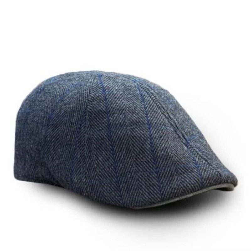 The Industrial - Iron Ore Herringbone scally cap