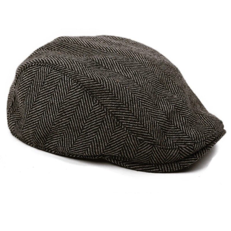 The Original - Grey Herringbone scally cap