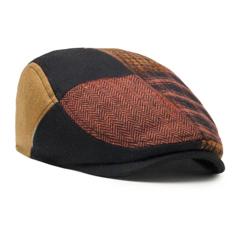 The Scarecrow - Patchwork (Unstiched) — Boston Scally — scally cap