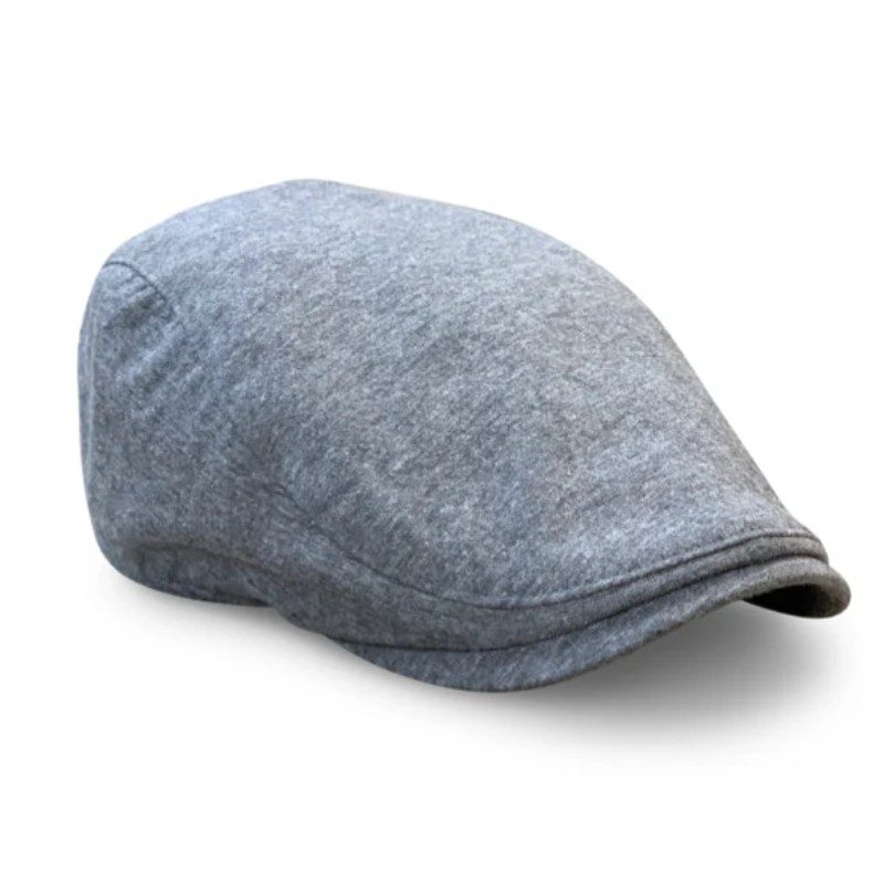 The Bruiser - Stone Grey scally cap