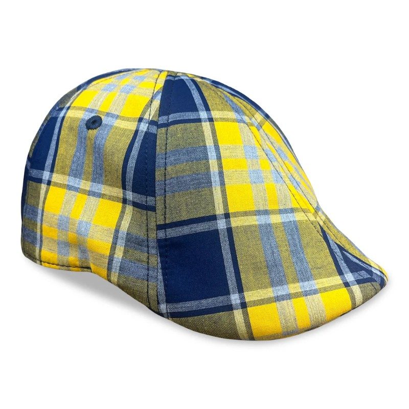 The Sweetwater Plaid Trainer - Goldwater scally cap