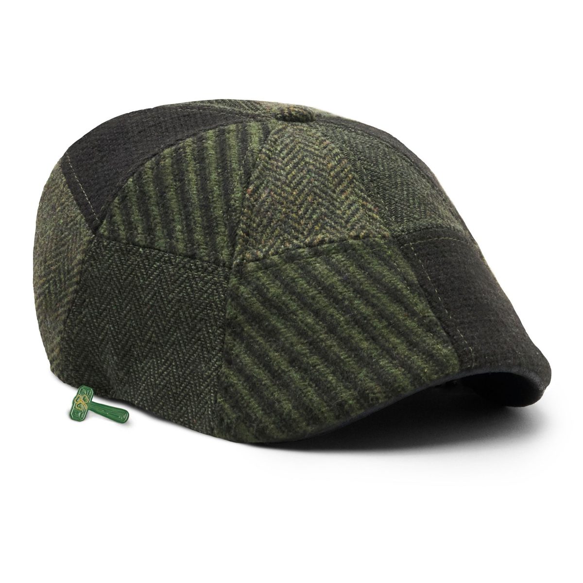 The Workshop: St. Patrick's Edition - Patchwork scally cap