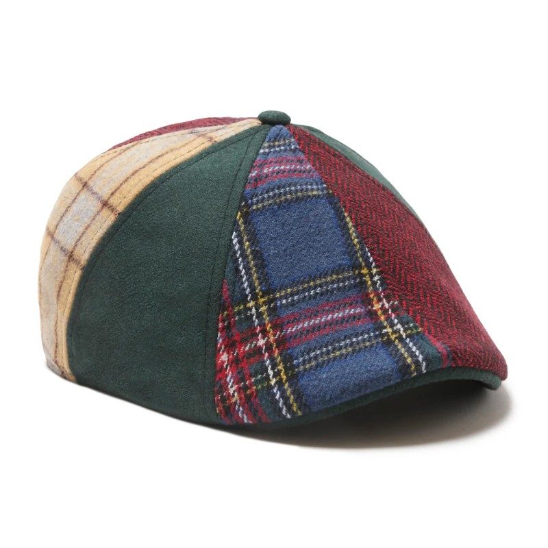 The Nutcracker - Holly & Pine Plaid scally cap