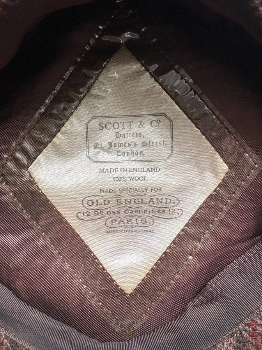Scott & Co Flat cap — Scott & Co — scally cap