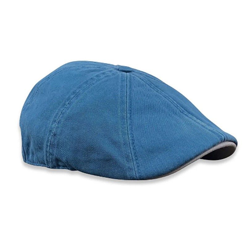 The Captain - Topaz Blue scally cap
