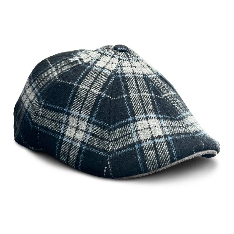The Distillery - Moonshine Plaid scally cap