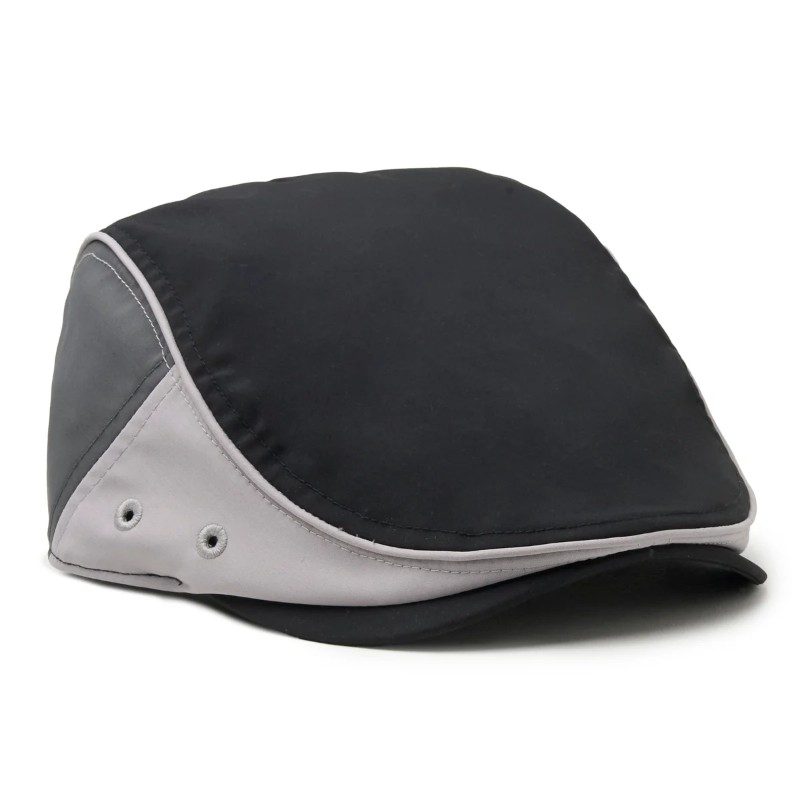 The Fairway - Grey with Black — Boston Scally — scally cap