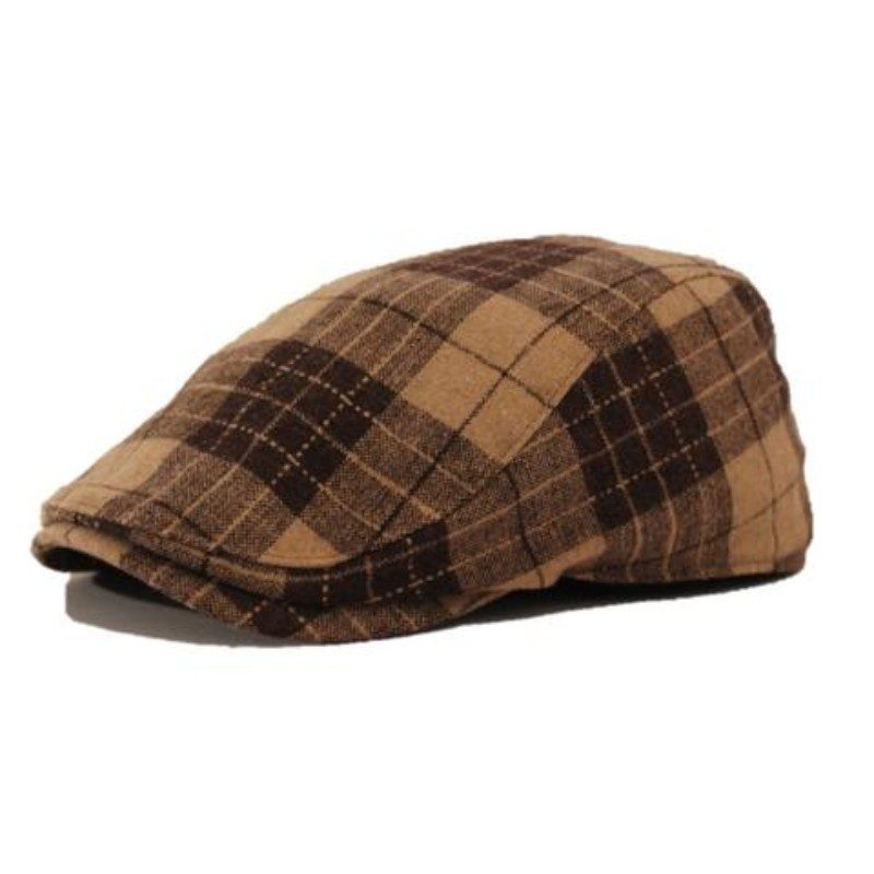 The Contender - Ale-Wood Plaid O.G. 2015 — Boston Scally — scally cap