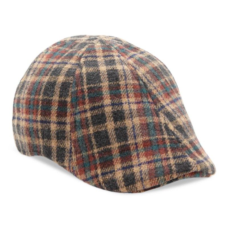 The Underdog - Resilient Red Plaid — Boston Scally — scally cap