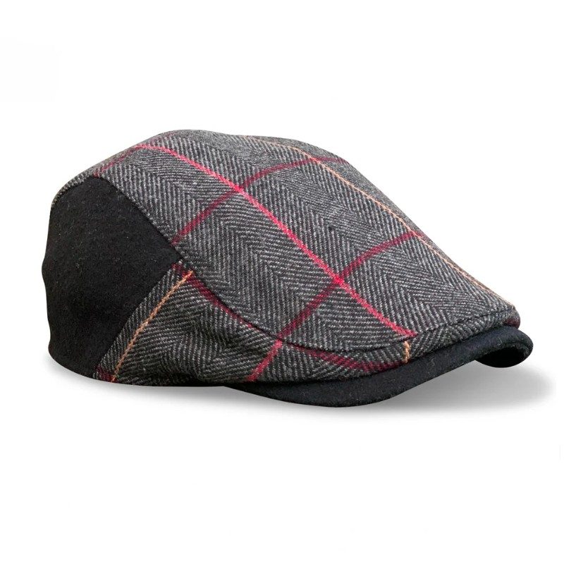 The Whiskey - Smoke & Rye Plaid — Boston Scally — scally cap