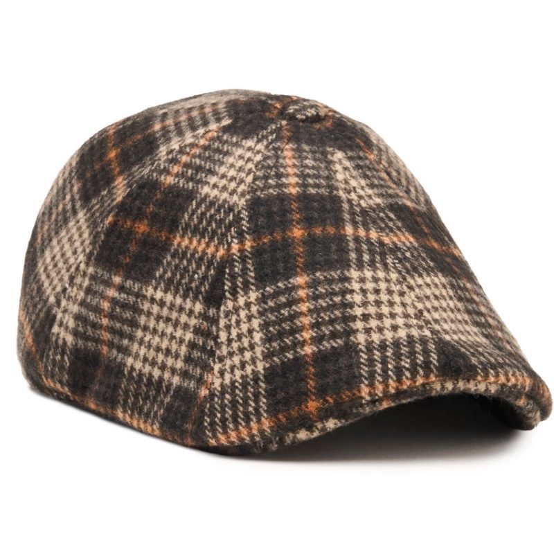 The Crawler - Cobweb Plaid — Boston Scally Co. — scally cap