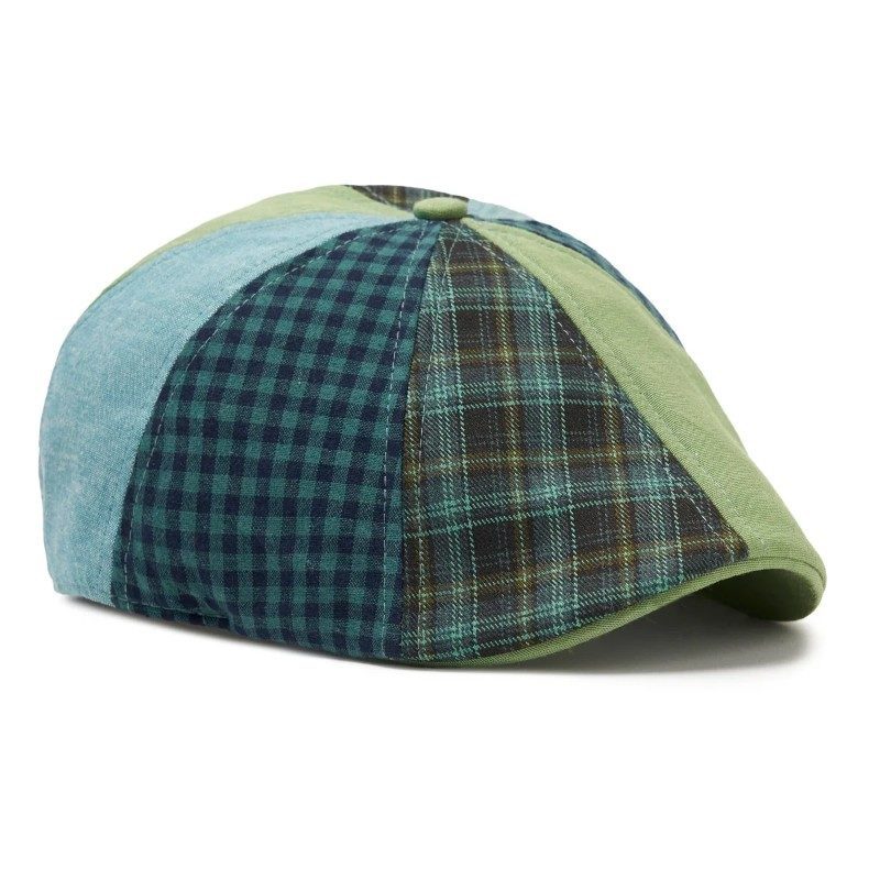 The Loch Ness - Multi-Color Patchwork — Boston Scally — scally cap